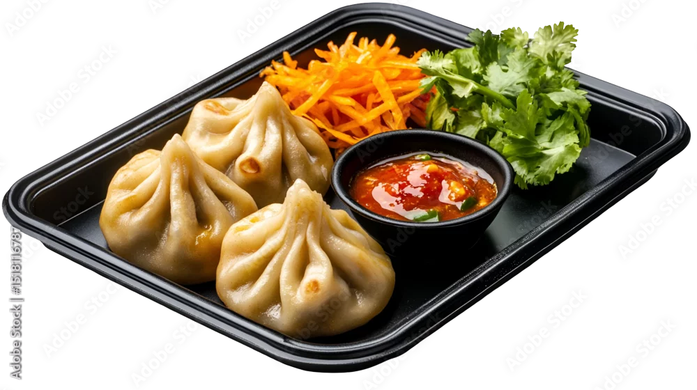 Nepali momo dumplings