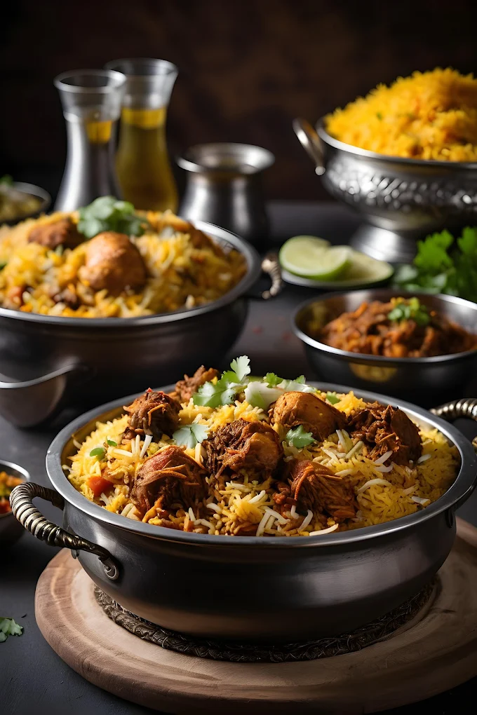Chicken Biryani at Taste of Hakka & Thakali Kitchen & Bar, Edmonton